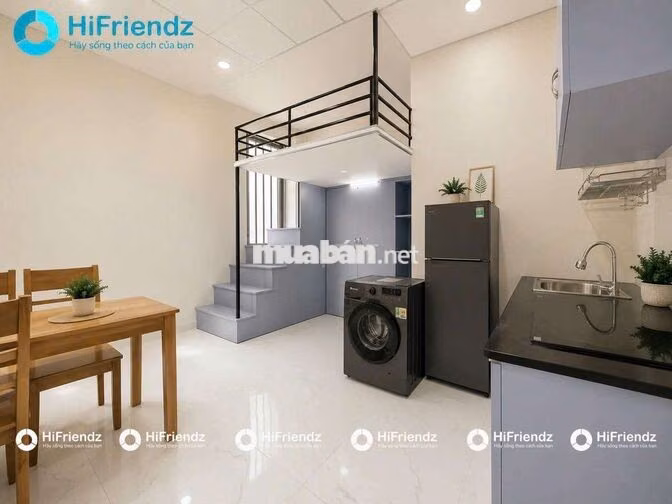 Căn Hộ Duplex Full Nội Thất Ngay Ga Tân Cảng