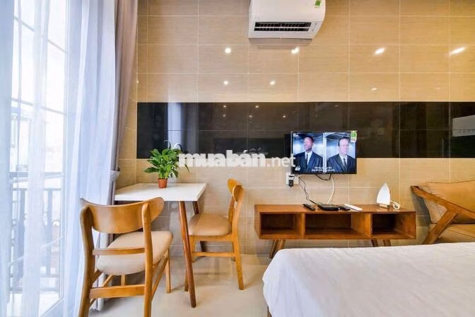 CHO THUÊ NGÃ TƯ PHÚ NHUẬN-2 PHÒNG NGỦ-PHÒNG KHÁCH-50M2-FULL NT