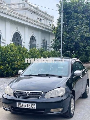 Toyota Corolla Altis 2002 Số sàn Đen