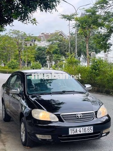 Toyota Corolla Altis 2002 Số sàn Đen