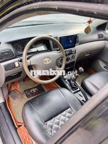 Toyota Corolla Altis 2002 Số sàn Đen