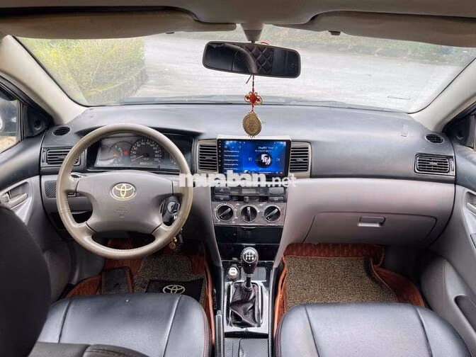 Toyota Corolla Altis 2002 Số sàn Đen