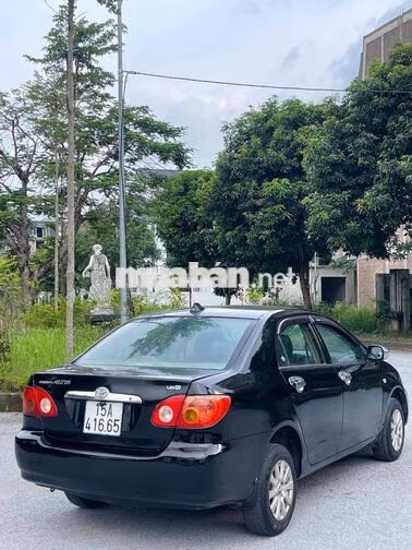 Toyota Corolla Altis 2002 Số sàn Đen