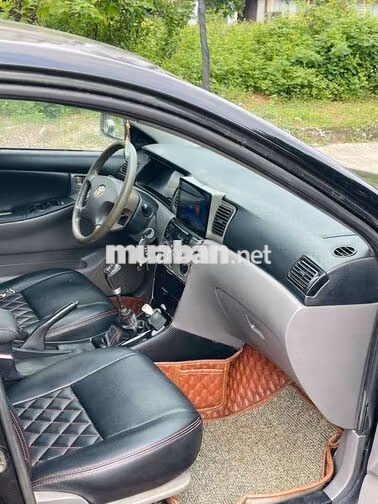 Toyota Corolla Altis 2002 Số sàn Đen