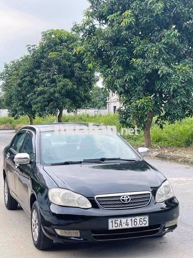 Toyota Corolla Altis 2002 Số sàn Đen