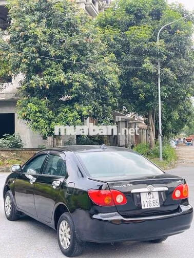 Toyota Corolla Altis 2002 Số sàn Đen