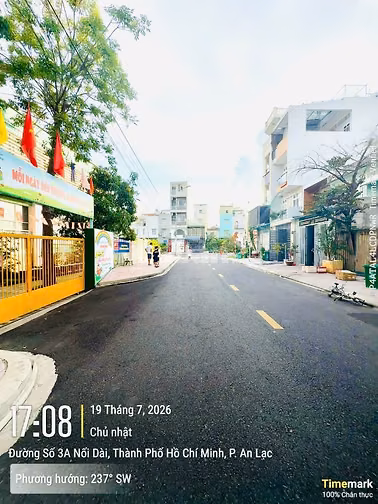 Bán nền đất Đường số 3A, Khu Dân Cư Nam Hùng Vương, ngay trường học