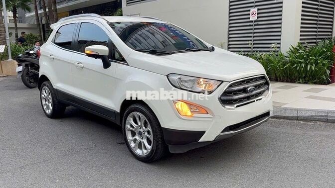 Ford Ecosport Titanium 2018 Trắng 36.600 km