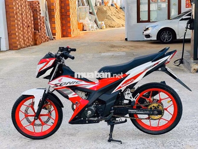 Honda Sonic côn tay Đỏ trắng chính chủ