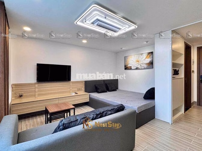 🏠 Cho Thuê CHDV cao cấp 1PN Tách Bếp Thoại Ngọc Hầu siêu xinh 10tr8