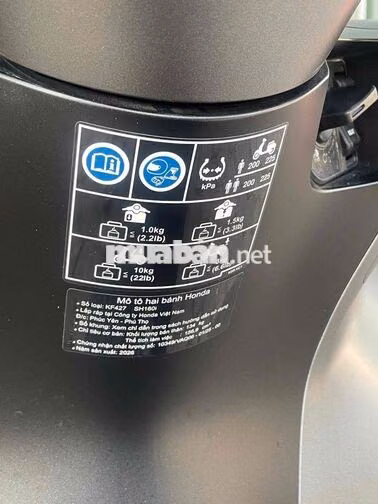 XE MÁY 68 - Honda SH 160 ABS 2026 Bạc Siêu Lướt