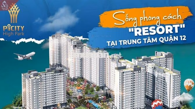 2PN FULL NỘI THẤT CHỈ 10 TRIỆU/THÁNG – PICITY HIGH PARK QUẬN 12