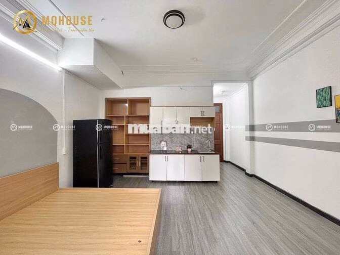 Căn Hộ Studio - 35m2 - Ban Công - Full Nội Thất- Khu K300