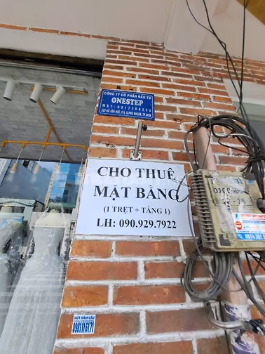 Mặt tiền Hồ Văn Huê, Phú Nhuận 1 trệt +1 lầu cho thuê 