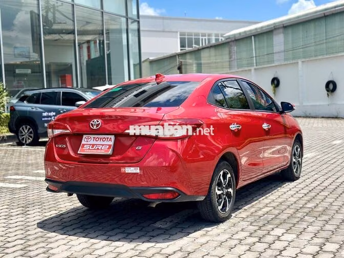 Toyota Vios 1.5G CVT 2025 Đỏ 28.600 KM