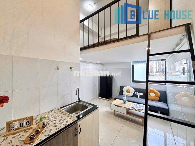 cho thuê chdv - duplex siêu thoáng - full nt - Trục Hoà Bình