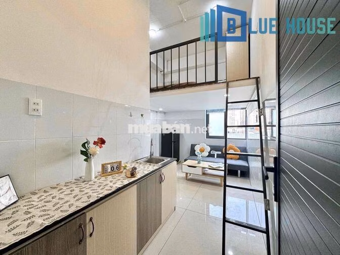 cho thuê chdv - duplex siêu thoáng - full nt - Trục Hoà Bình