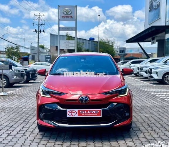 Toyota Vios 1.5G CVT 2025 Đỏ 28.600 KM