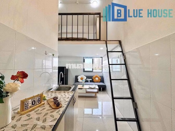 cho thuê chdv - duplex siêu thoáng - full nt - Trục Hoà Bình