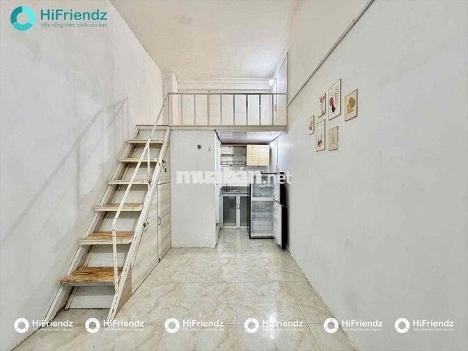 PHÒNG GÁC CỬA SỔ FULL NỘI THẤT KHU BÀU CÁT - GẦN ĐẠI HỌC VĂN HIẾN