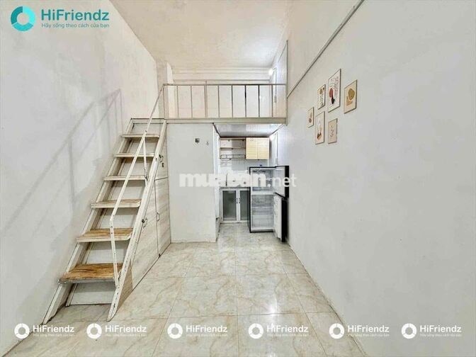 PHÒNG GÁC CỬA SỔ FULL NỘI THẤT KHU BÀU CÁT - GẦN ĐẠI HỌC VĂN HIẾN