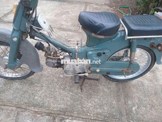 Honda Cub 70 Xanh Đạp nổ Êm mạnh