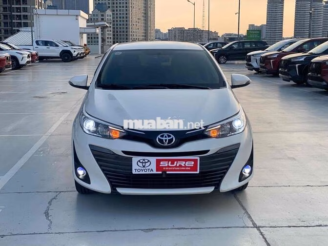 Toyota Vios 1.5G 2018 Trắng 81.000km