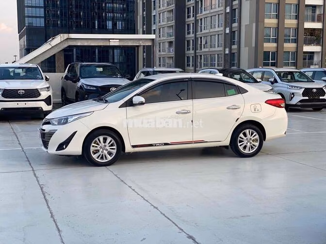 Toyota Vios 1.5G 2018 Trắng 81.000km