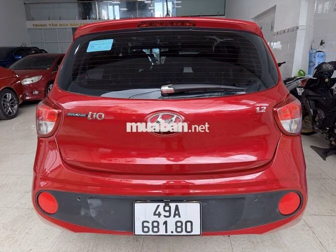 Hyundai I10 2019 Tự động 75000 km Đỏ