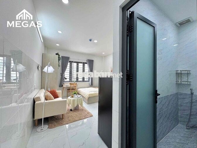 STUDIO ĐẦY ĐỦ NỘI THẤT - CỬA SỔ THOÁNG - ĐẠI HỌC HUFLIT