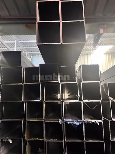 Có sẵn Hộp vuông 20x20x2li, 30x3li, 40x40 x6li, 50x50x6li....500x12li