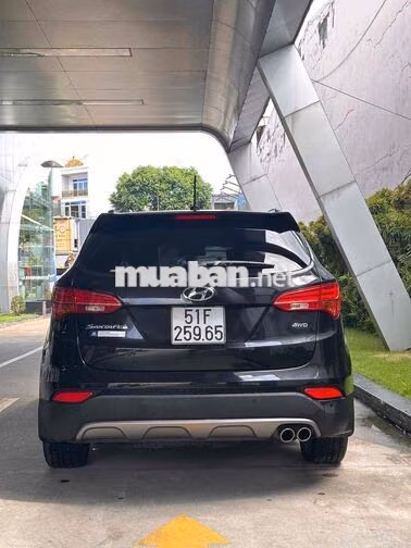 Hyundai SantaFe 2015 2.4L 4WD Full Đen