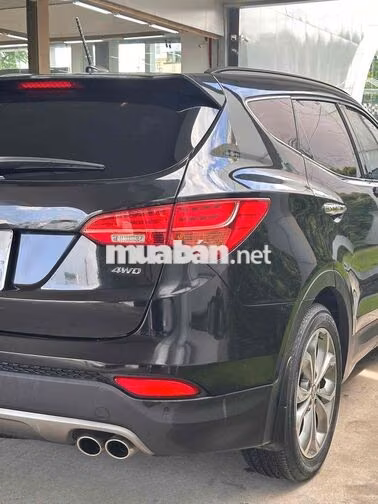Hyundai SantaFe 2015 2.4L 4WD Full Đen