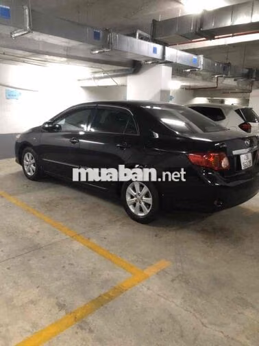 Toyota Altis 2009 Số tự động màu Đen