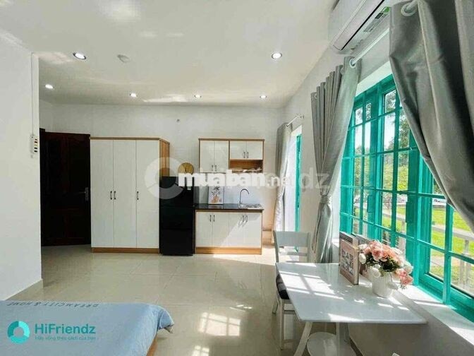Căn Hộ Studio- 25m2 - Ban Công-Full Nội Thất -Thang Máy- Cv Gia Định