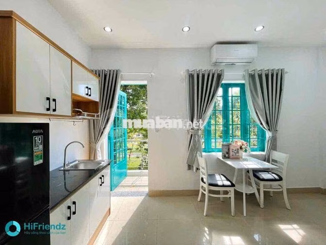 Căn Hộ Studio- 25m2 - Ban Công-Full Nội Thất -Thang Máy- Cv Gia Định