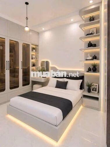 BÁN NHÀ MỚI  2 TẦNG PHÚ THUẬN, QUẬN 7, FULL NỘI THẤT, 3PN, 5.95 TỶ