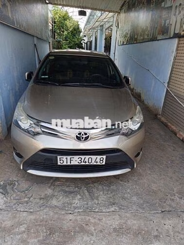 Toyota Vios 1.5 AT 2015 Nâu vàng