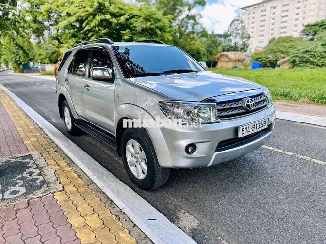 Toyota Fortuner 7 chỗ Xăng Tự động Bạc
