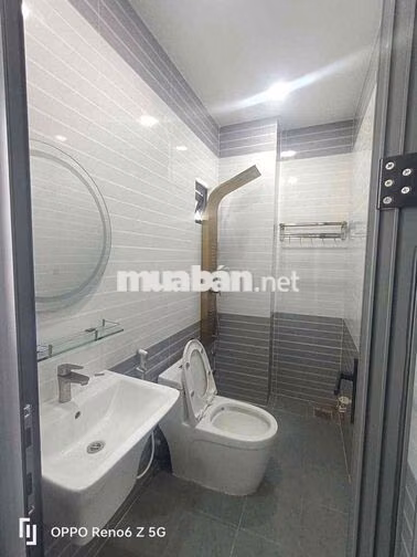 nhà 5 tầng 4pn 5wc sân thượng, hẻm 7m khu đồng bộ đẹp,