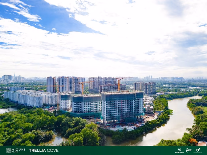 Căn Hộ Ven Sông Trellia Cove, Mizuki Park (26ha) Nguyễn Văn Linh, Bình