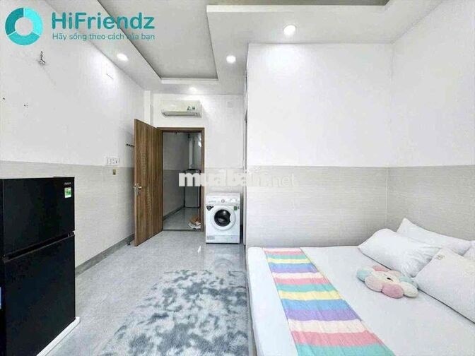 🎉STUDIO FULL NỘI THẤT, MÁY GIẶT RIÊNG - CÁCH ĐH VĂN HIẾN 5P ĐI XE🥰