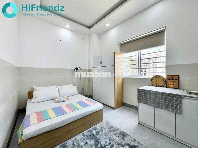 🎉STUDIO FULL NỘI THẤT, MÁY GIẶT RIÊNG - CÁCH ĐH VĂN HIẾN 5P ĐI XE🥰