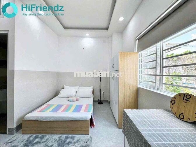 🎉STUDIO FULL NỘI THẤT, MÁY GIẶT RIÊNG - CÁCH ĐH VĂN HIẾN 5P ĐI XE🥰