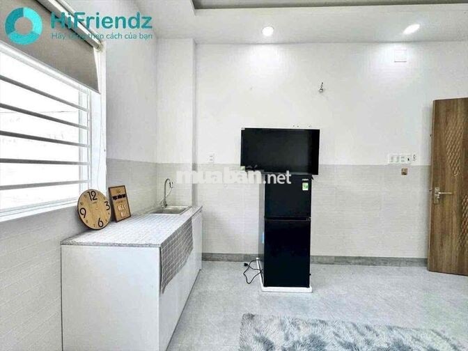 🎉STUDIO FULL NỘI THẤT, MÁY GIẶT RIÊNG - CÁCH ĐH VĂN HIẾN 5P ĐI XE🥰