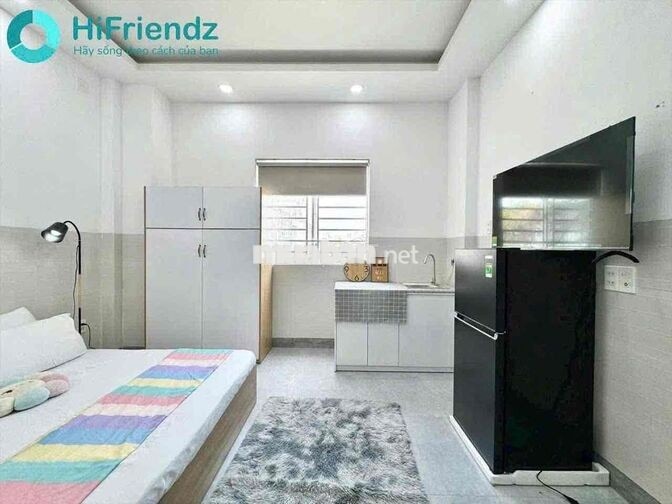 🎉STUDIO FULL NỘI THẤT, MÁY GIẶT RIÊNG - CÁCH ĐH VĂN HIẾN 5P ĐI XE🥰