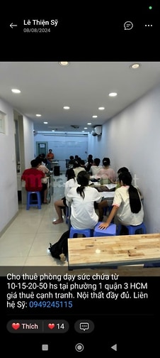 CHO THUÊ NHÀ TRUNG TÂM QUẬN 3 TPHCM