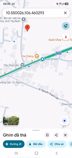 Bán 1.051m2 thổ + nhà c4, đường ôtô 7 chổ, gần tuyến tránh Tân An, LA