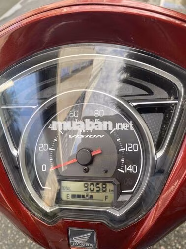 Honda Vision 2025 Cao Cấp màu Đỏ 9058 km