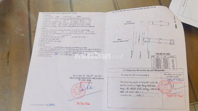 Bán nhà mặt tiền 499m2 - Đường Nguyễn Bình Khiêm - Dĩ An - Bình Dương